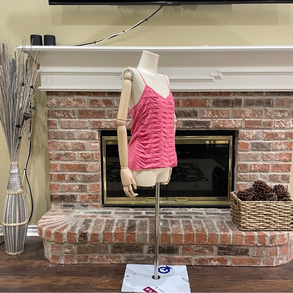 Iisli pink ruched pink camisole / S / Excellent Condition - Picture 8 of 12